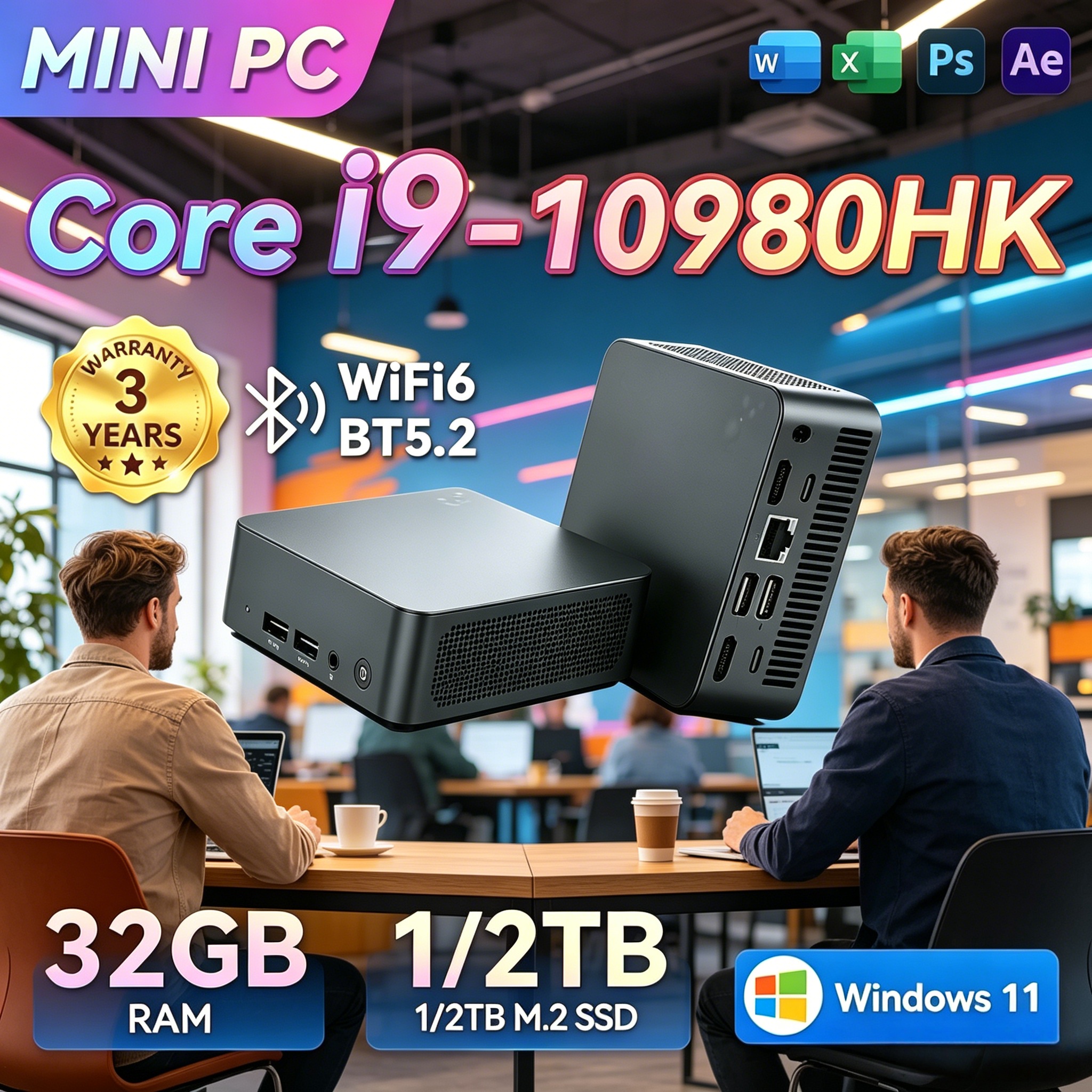 Pc Gaming All In One - Laptop Energy Saving Mini Gaming PC