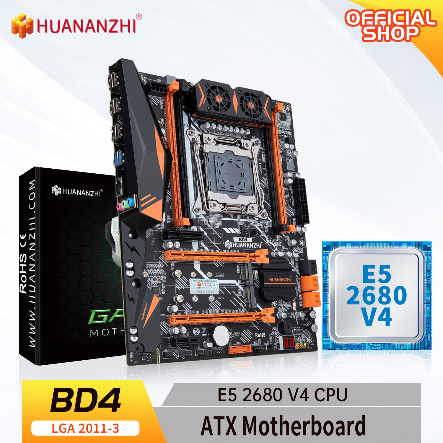Pc Gaming Omen - HUANANZHI X99 BD4 with E5 2680