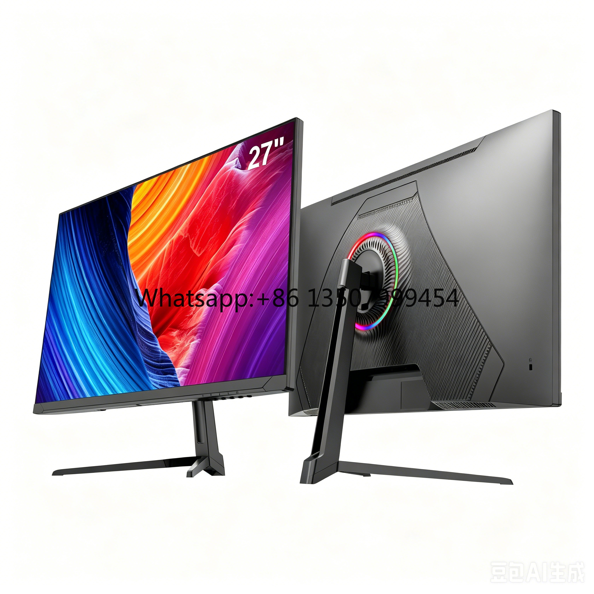 Pc Gaming White - Factory Sales 27 Inch 1K FHD