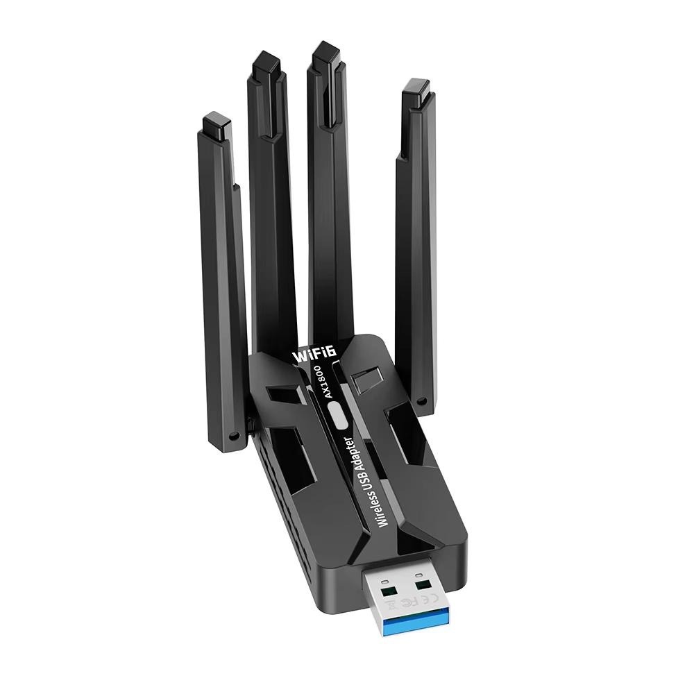 Pc Gaming Desk - WiFi 6 USB Adapter 1800Mbps Dual
