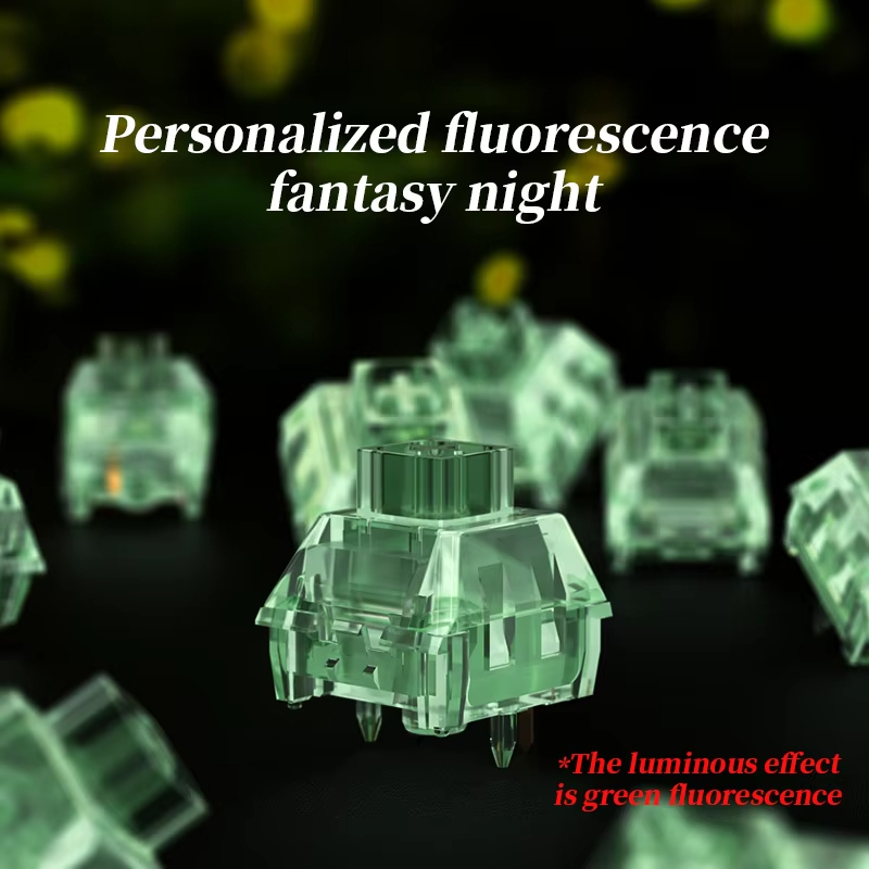 Kailh Box Night Firefly Keyboa - No Rgb Gaming Pc recension och pris