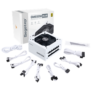 New Arrival Segotep GM650W Whi - Pc Gaming White recension och pris