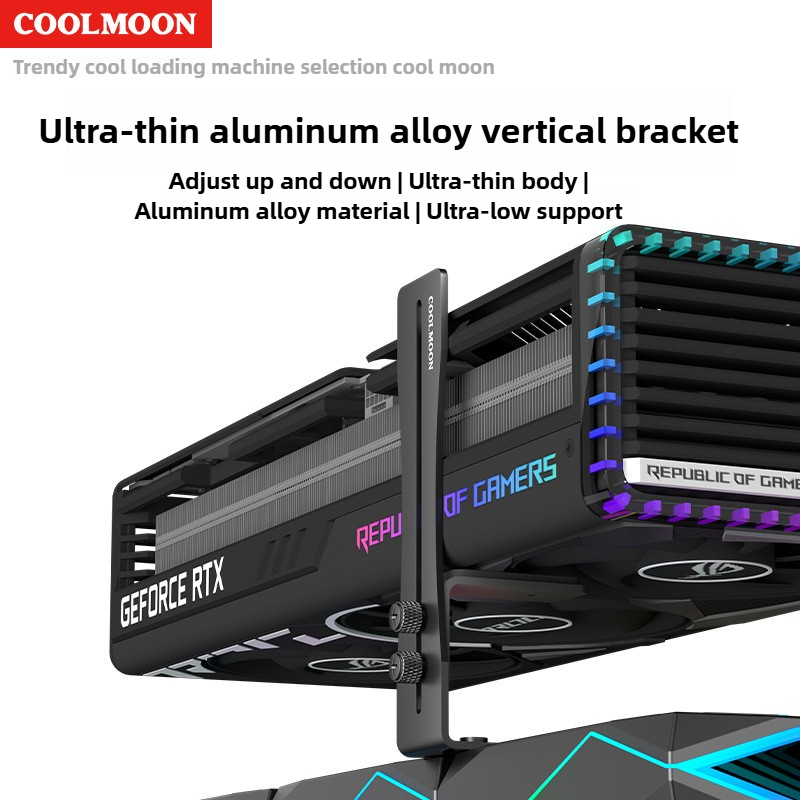 Universal Aluminum GPU Brace S - No Rgb Gaming Pc recension och pris