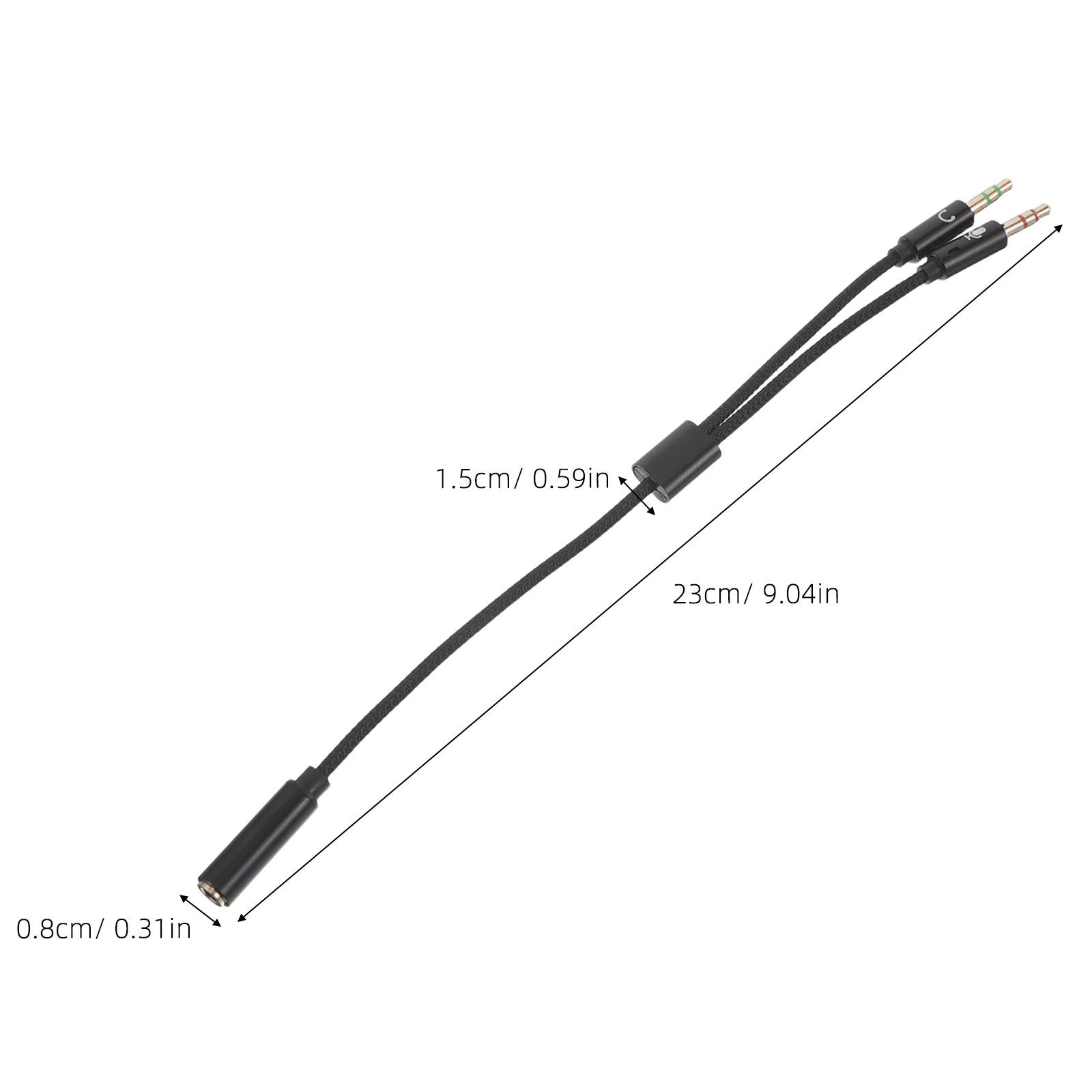 5Pcs 3.5mm Female to Male Micr - Pc Gaming Online recension och pris