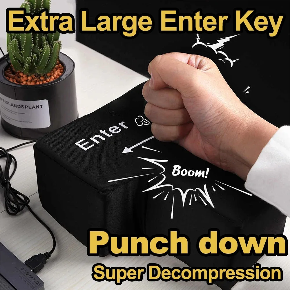 Big USB Enter Key Mouse Anti S - Usb Foot Pedal Gaming recension och pris