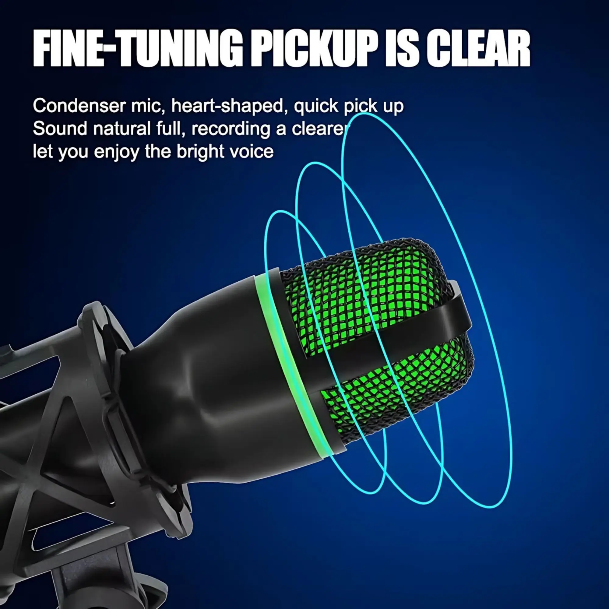 Professional USB Condenser Mic - Pc Gaming Youtube recension och pris