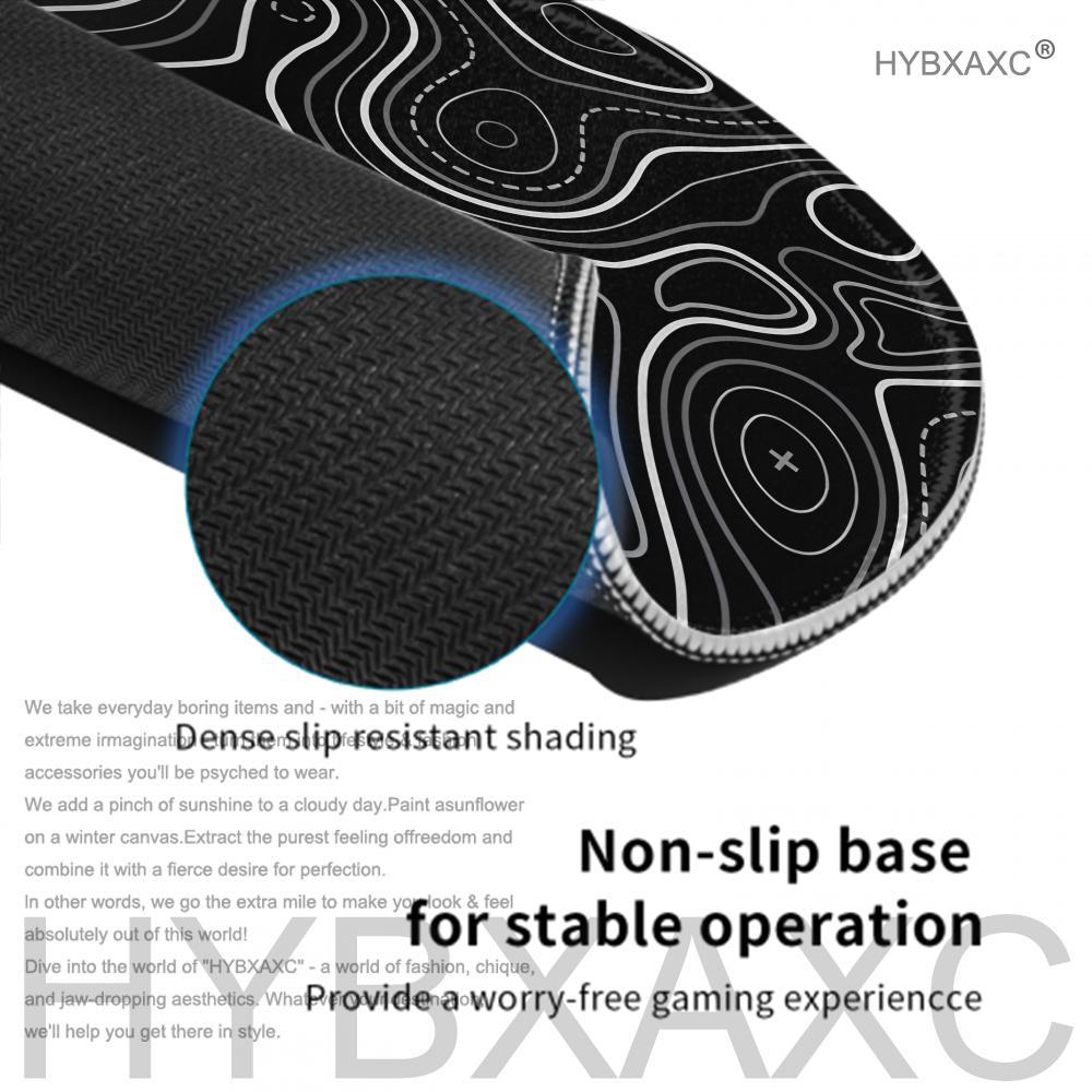 45x40CM Black White Texture Ke - Pc Gaming White recension och pris