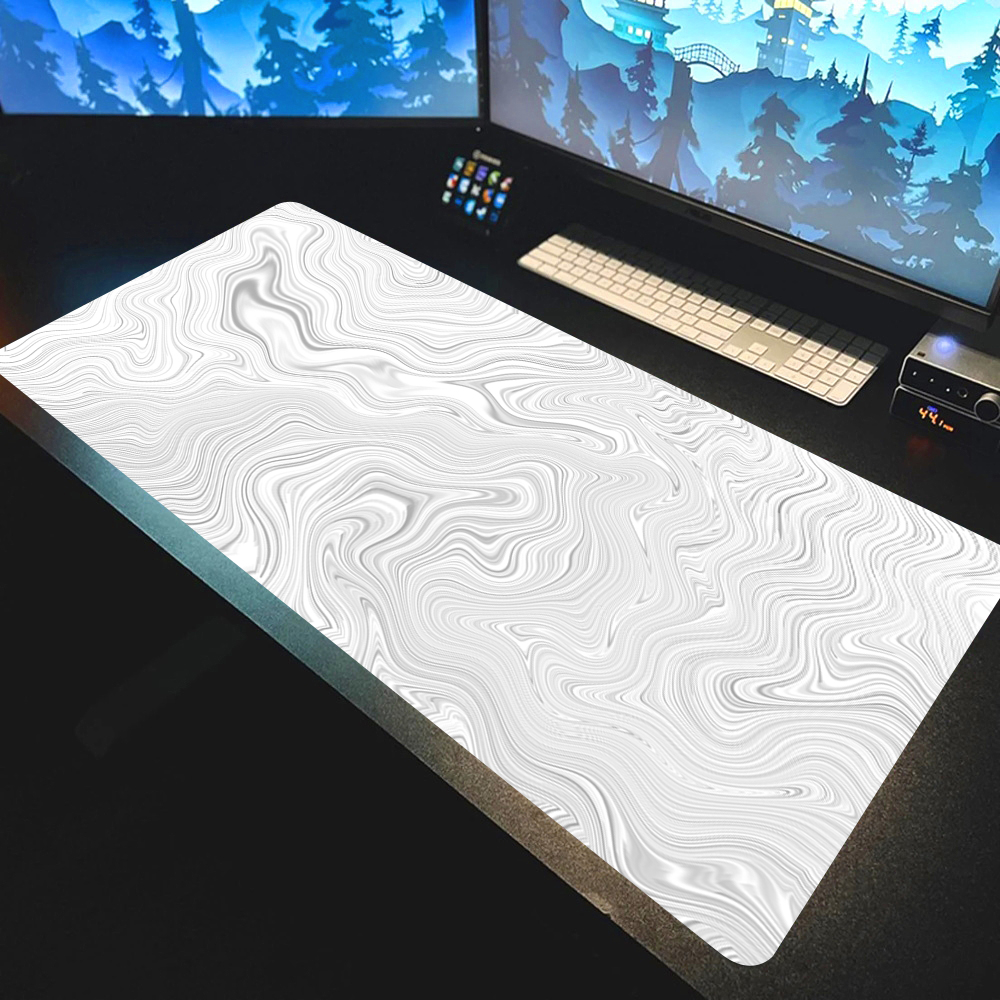 Line Liquid Mouse Pad Gaming A - Pc Gaming White recension och pris