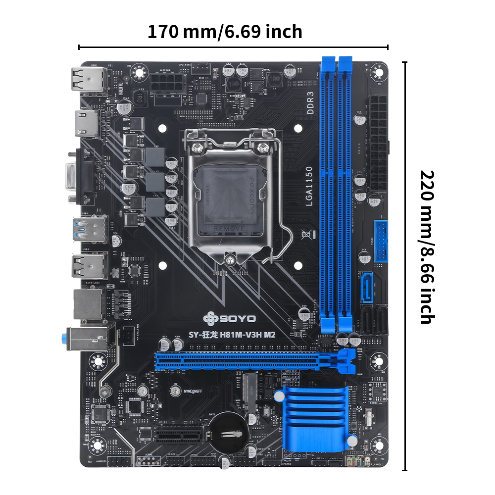H81M Gaming Motherboard TPM GD - Pc Gaming Omen recension och pris