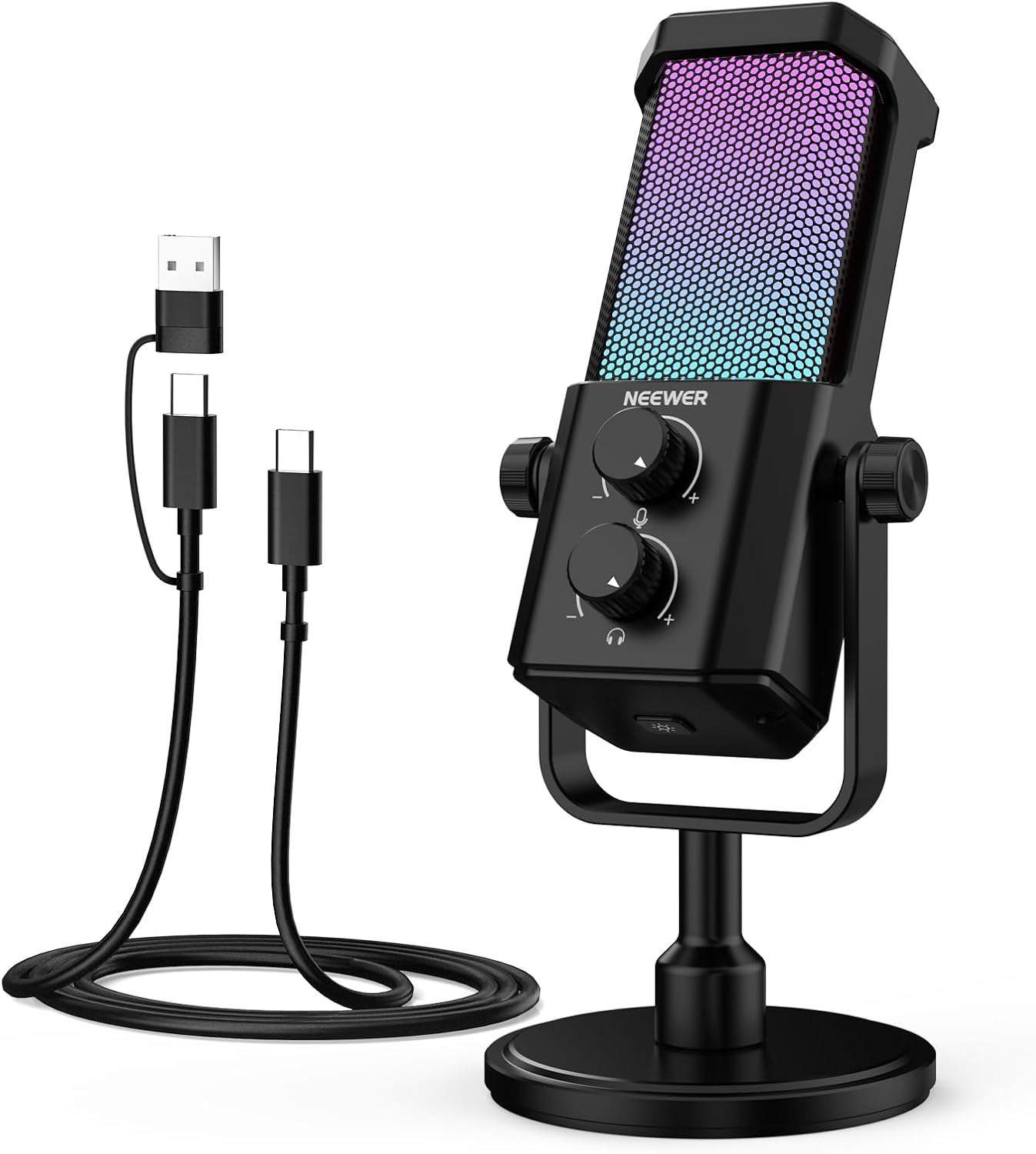 AI USB Podcasting Microphone,  - No Rgb Gaming Pc recension och pris