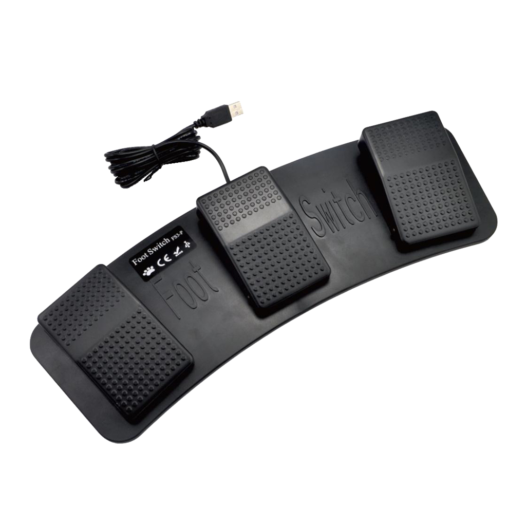 Programmable Triple Foot Pedal - Usb Foot Pedal Gaming recension och pris