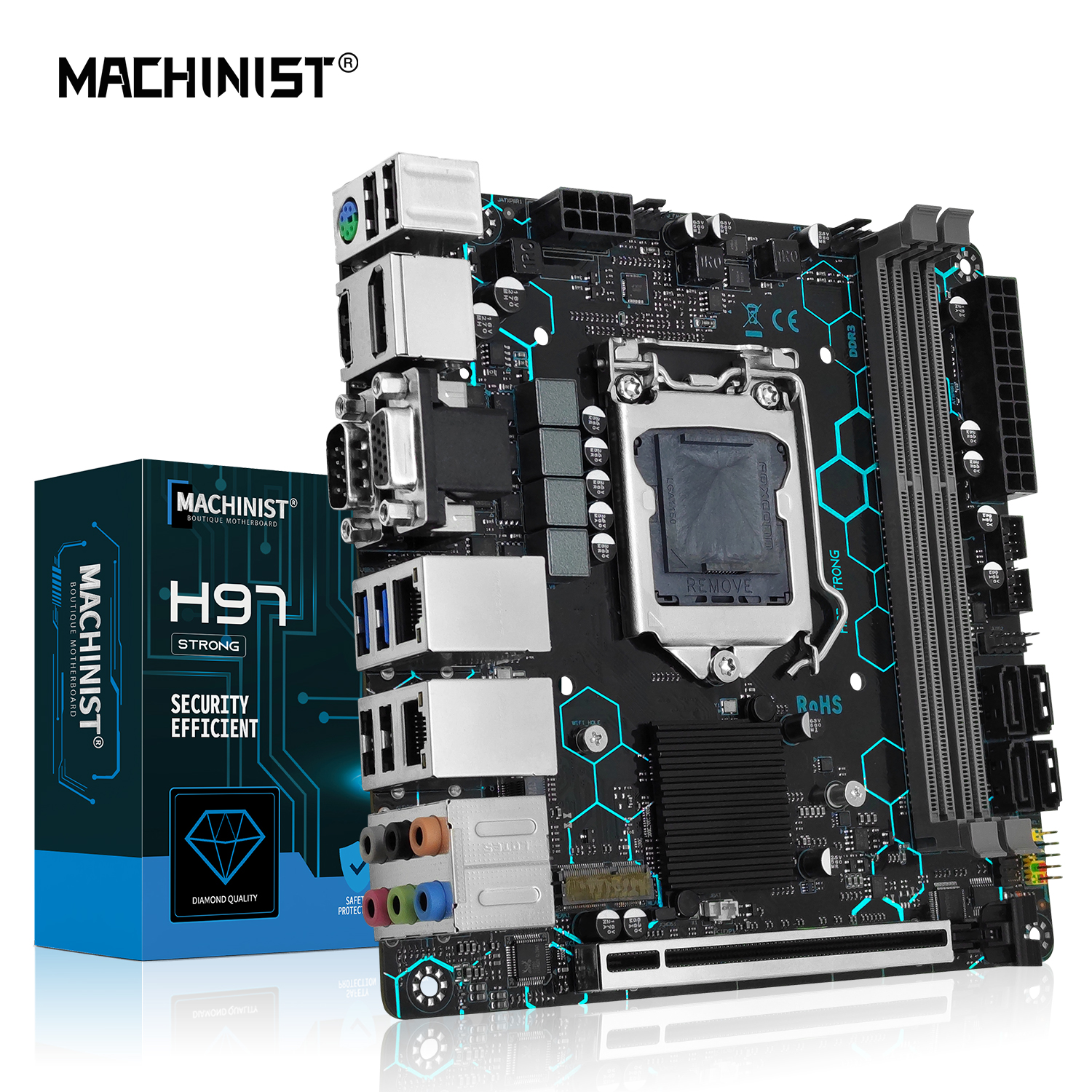 MACHINIST H97 STRONG Motherboa - Pc Gaming Omen recension och pris