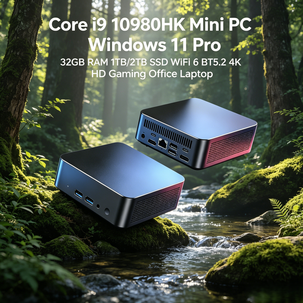 Core i9 10980HK Mini PC Window - Pc Gaming All In One recension och pris