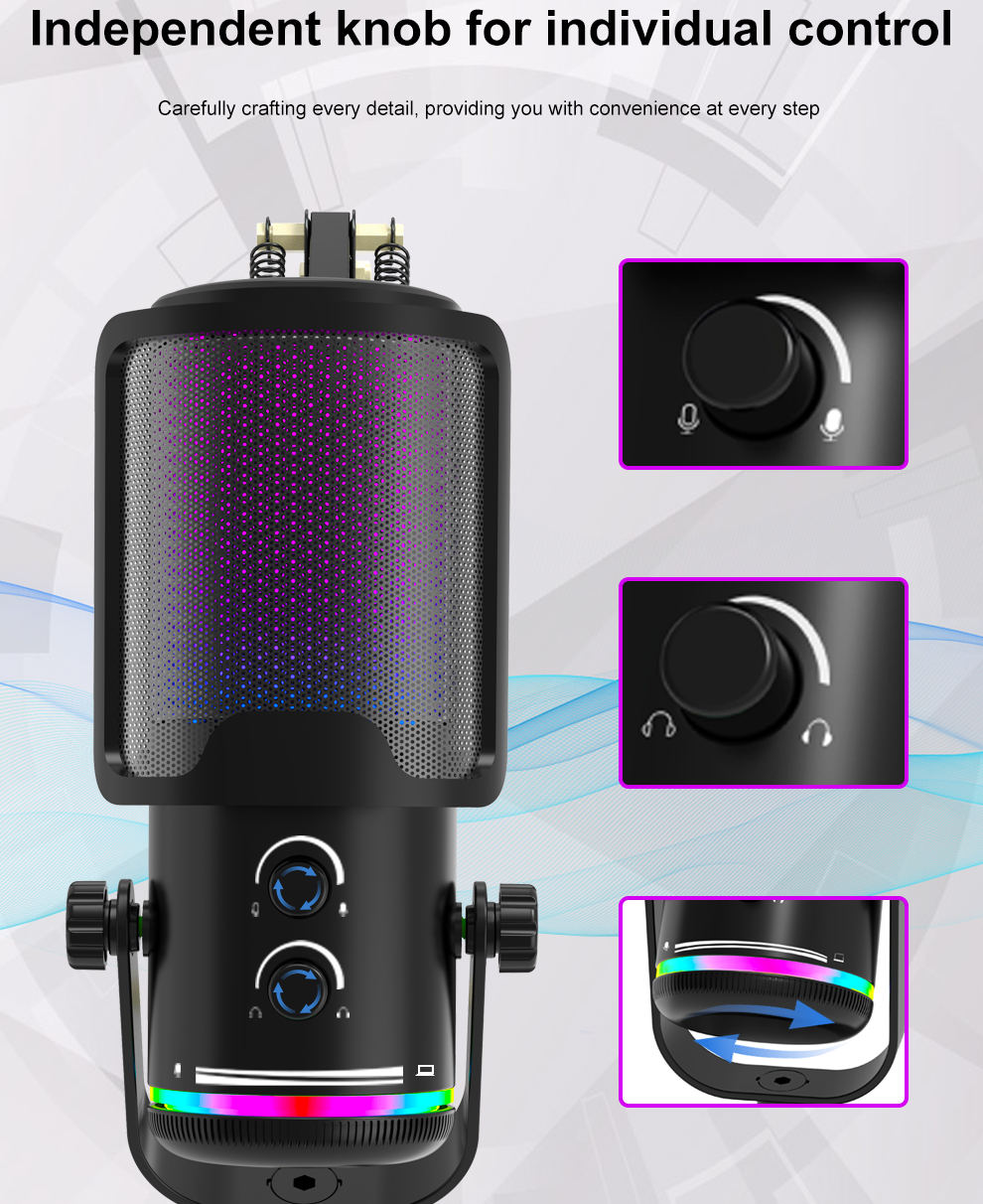 USB Gaming Microphone Kit for  - Pc Gaming Youtube recension och pris