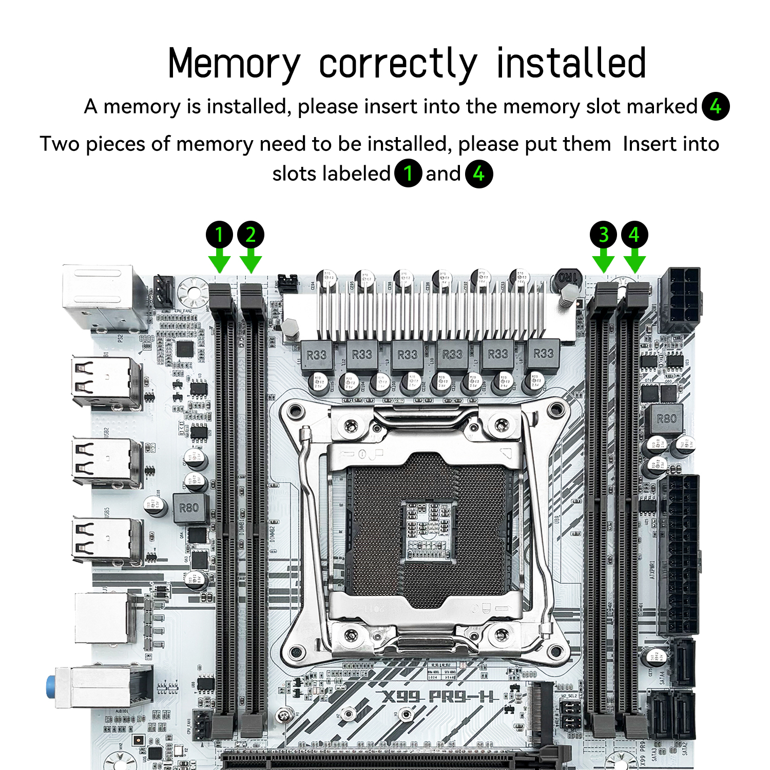 MACHINIST White X99 Motherboar - Pc Gaming Omen recension och pris