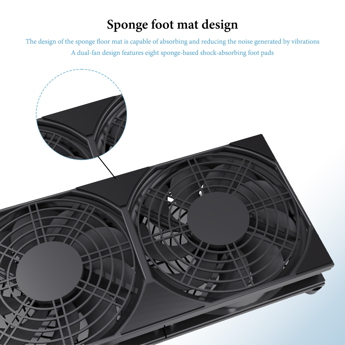 Dual USB Cooling Fan with 3-Sp - No Rgb Gaming Pc recension och pris