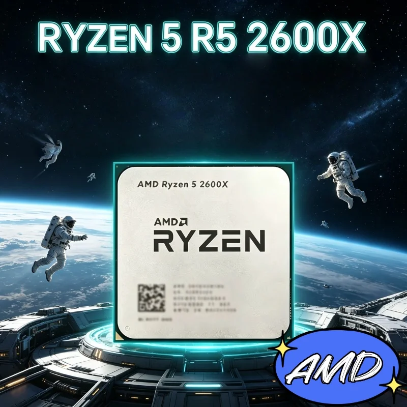 Ryzen 5 2600X AMD Desktop Proc - Pc Gaming Desk recension och pris