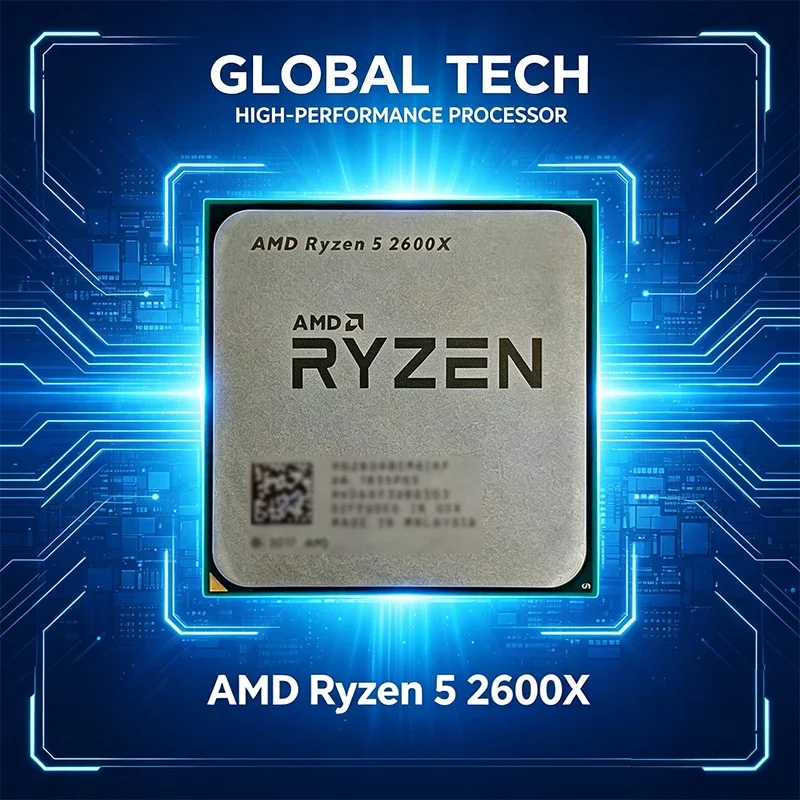 Ryzen 5 2600X AMD Desktop Proc - Pc Gaming Desk recension och pris
