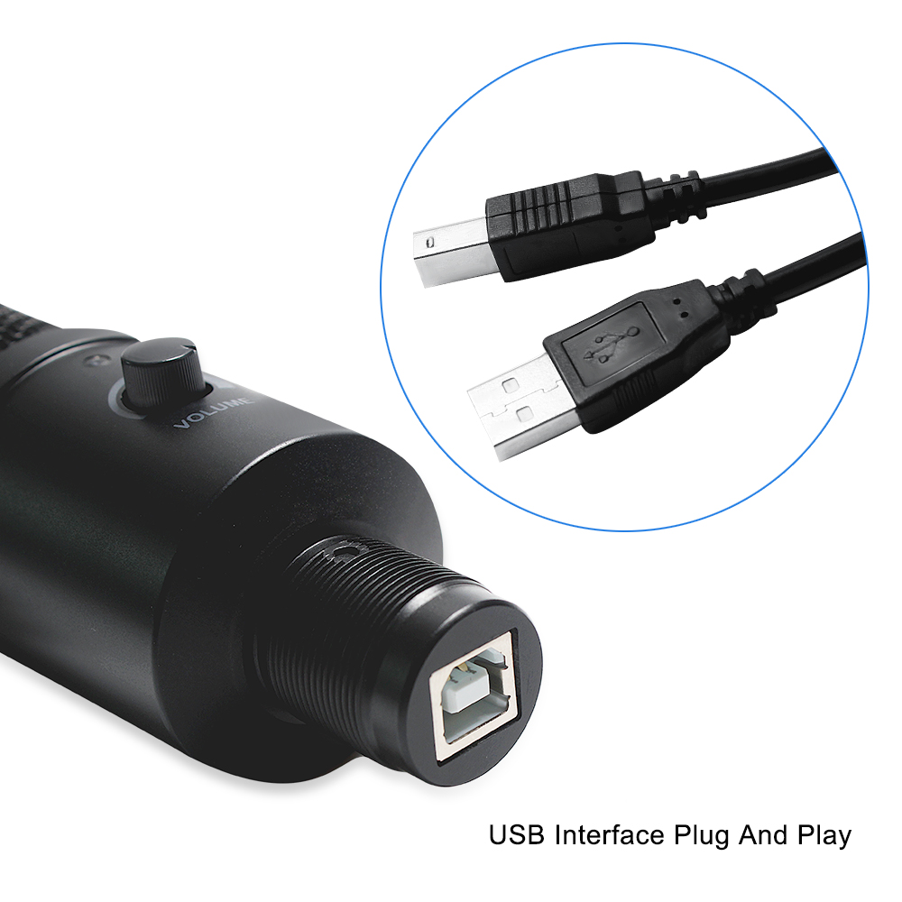 USB Condenser Microphone Recor - Pc Gaming Youtube recension och pris