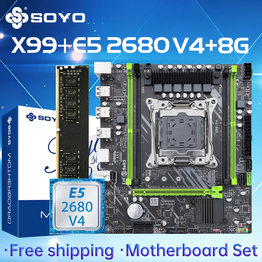 SOYO X99 Gaming Motherboard Se - Pc Gaming Omen recension och pris