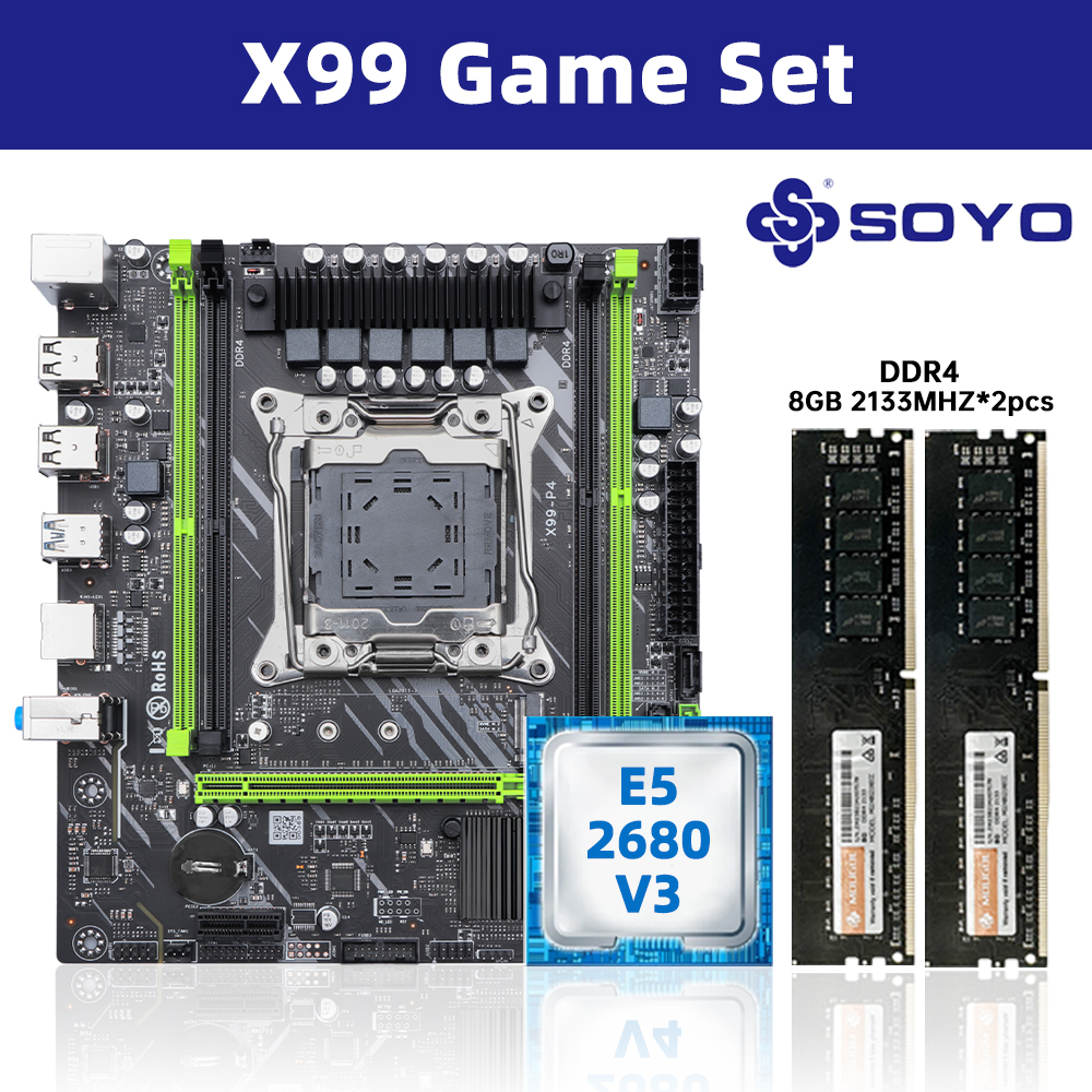 SOYO X99 DDR4 Motherboard with - Pc Gaming Omen recension och pris