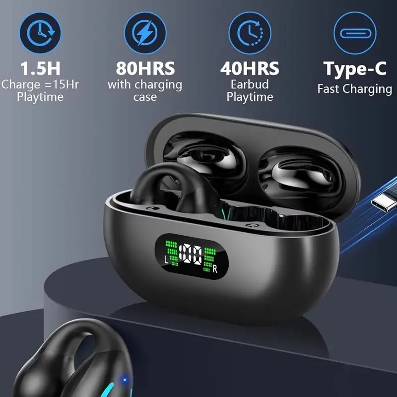 New Bluetooth Clip-on Earbuds, - Pc Gaming Online recension och pris