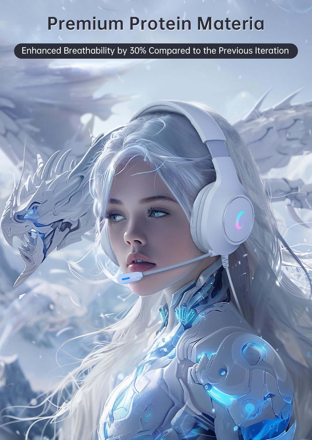 Gaming Headset With 7.1 Surrou - No Rgb Gaming Pc recension och pris