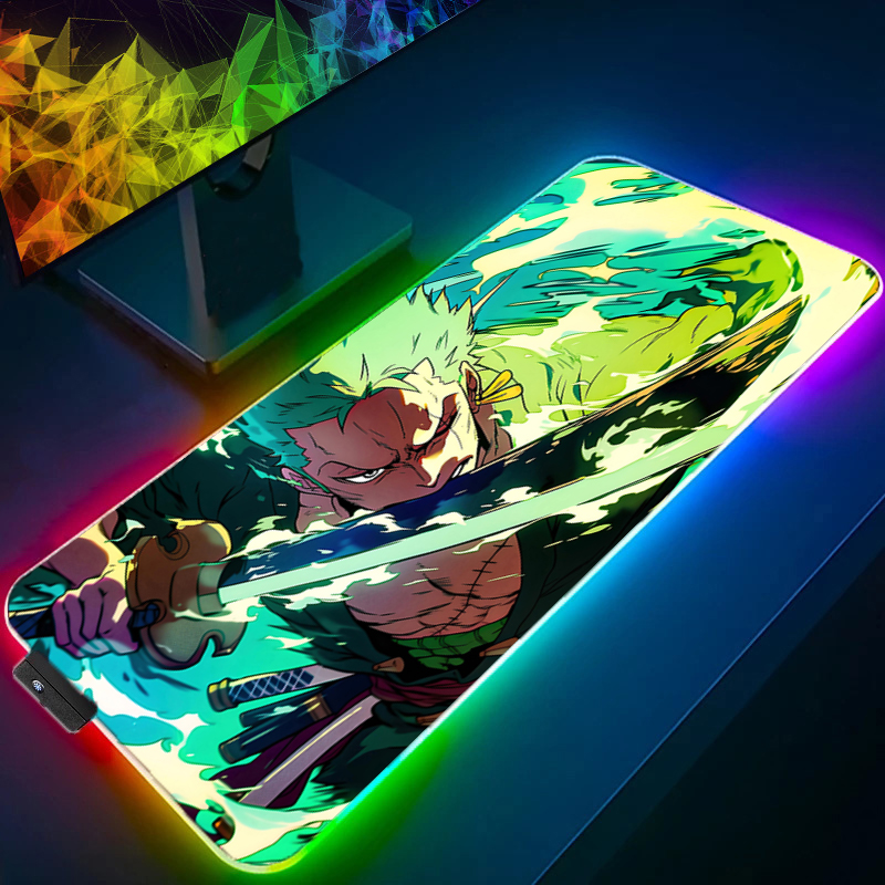 ONE PIECE Zoro Mouse Pad RGB G - No Rgb Gaming Pc recension och pris