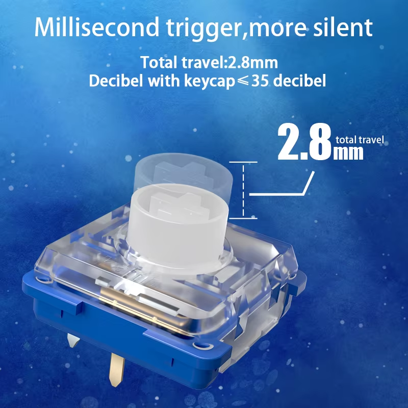 Kailh Deep Sea Silent Mini Hit - No Rgb Gaming Pc recension och pris