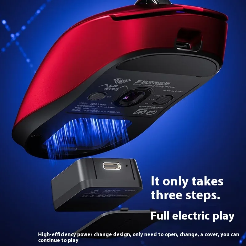 AULA SC900 Mouse Mouse Paw3950 - Pc Gaming Simulator recension och pris