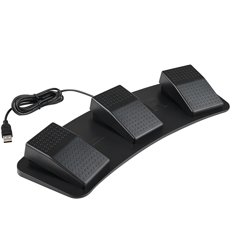 USB Triple Foot Switcher Contr - Usb Foot Pedal Gaming recension och pris