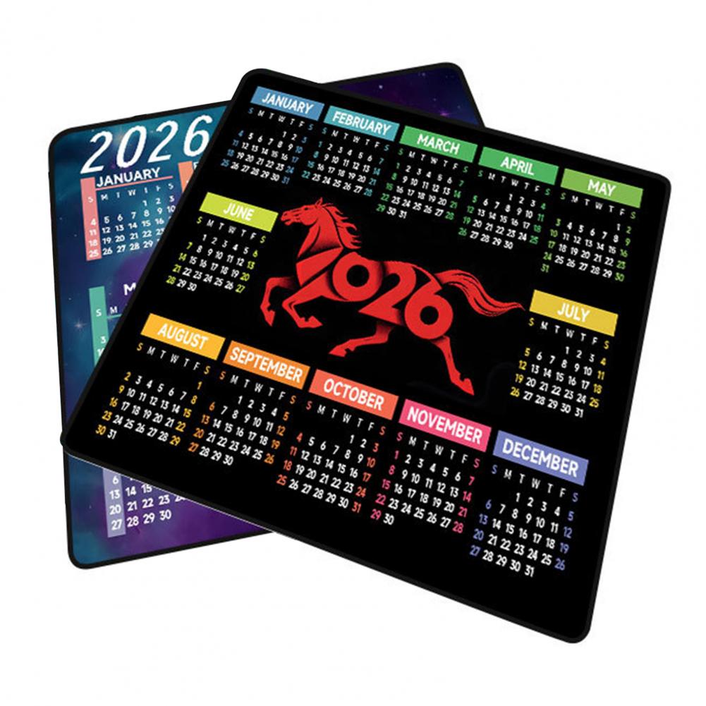 2026 Calendar Mouse Pad Waterp - Pc Gaming Desk recension och pris