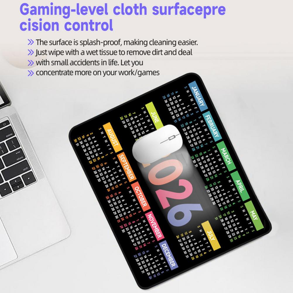 2026 Calendar Mouse Pad Waterp - Pc Gaming Desk recension och pris