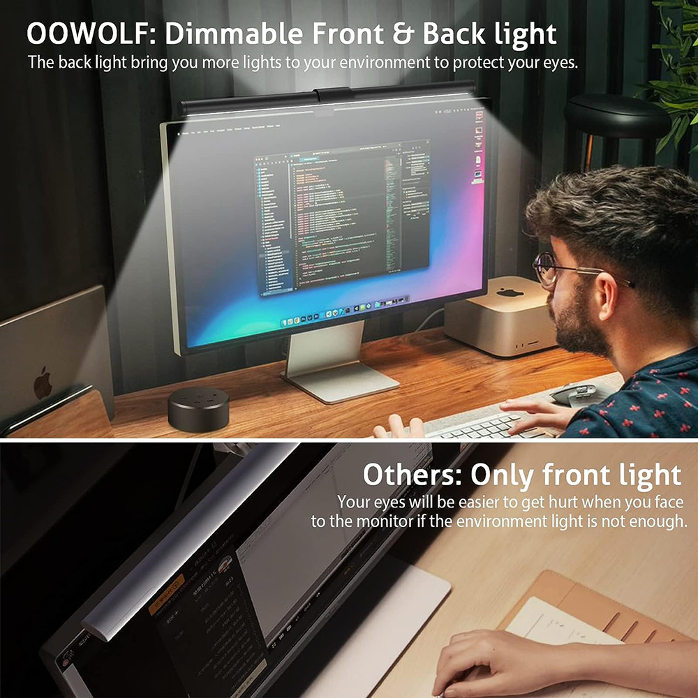 Wiscolor RGB LED Monitor Light - No Rgb Gaming Pc recension och pris