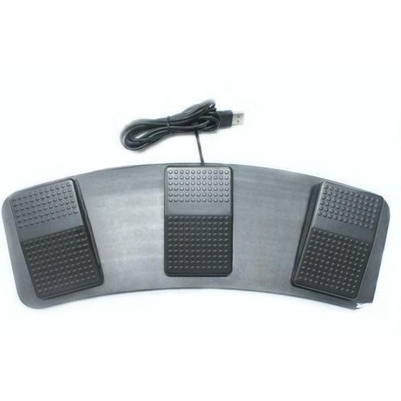 3-Button Foot Pedal Switch Pla - Usb Foot Pedal Gaming recension och pris