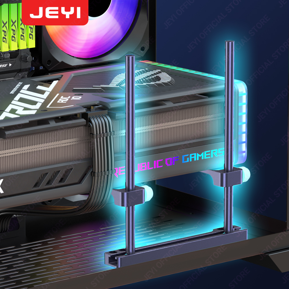 JEYI Graphics Card Brace Adjus - No Rgb Gaming Pc recension och pris