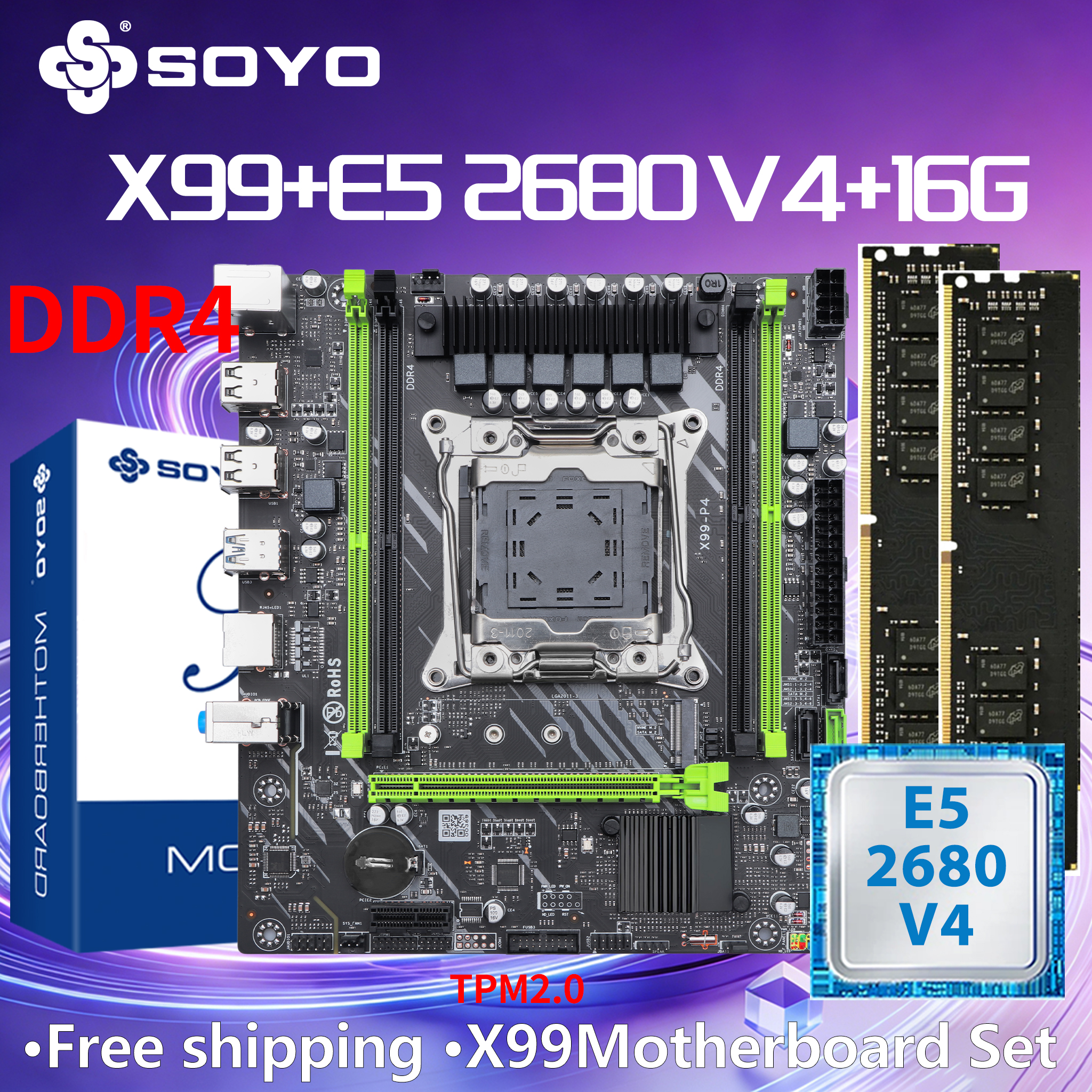 Gaming Motherboard Dual SOYO X - Pc Gaming Omen recension och pris