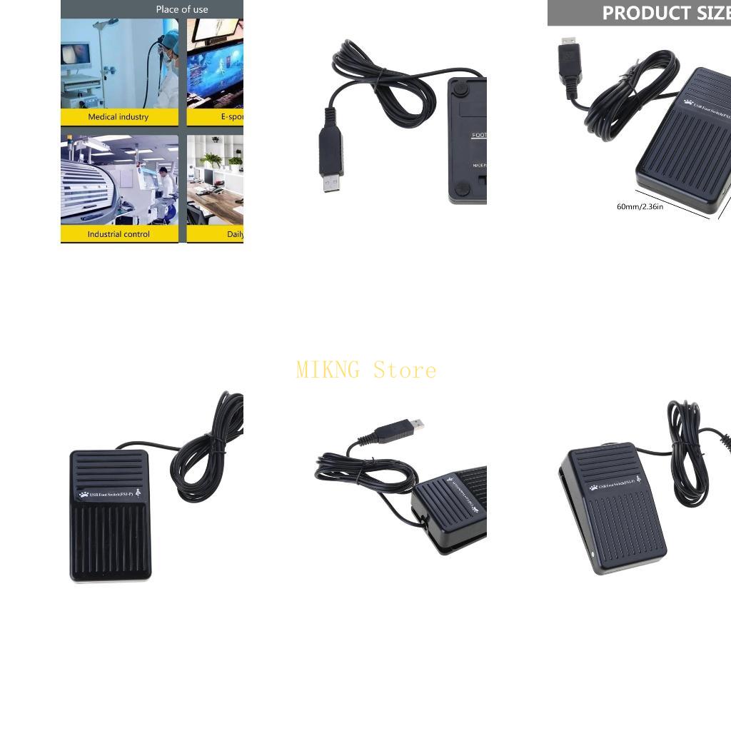 USB Foot Pedal Switcher Custom - Usb Foot Pedal Gaming recension och pris
