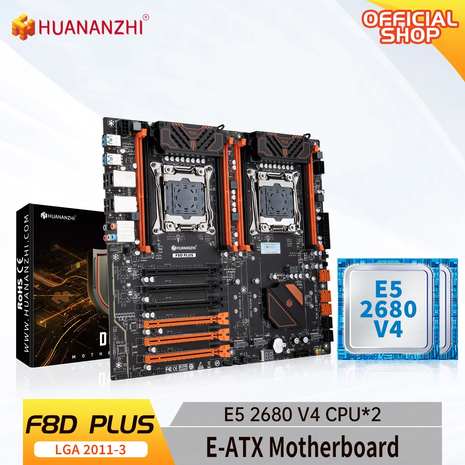 HUANANZHI X99 F8D PLUS LGA 201 - Pc Gaming Omen recension och pris