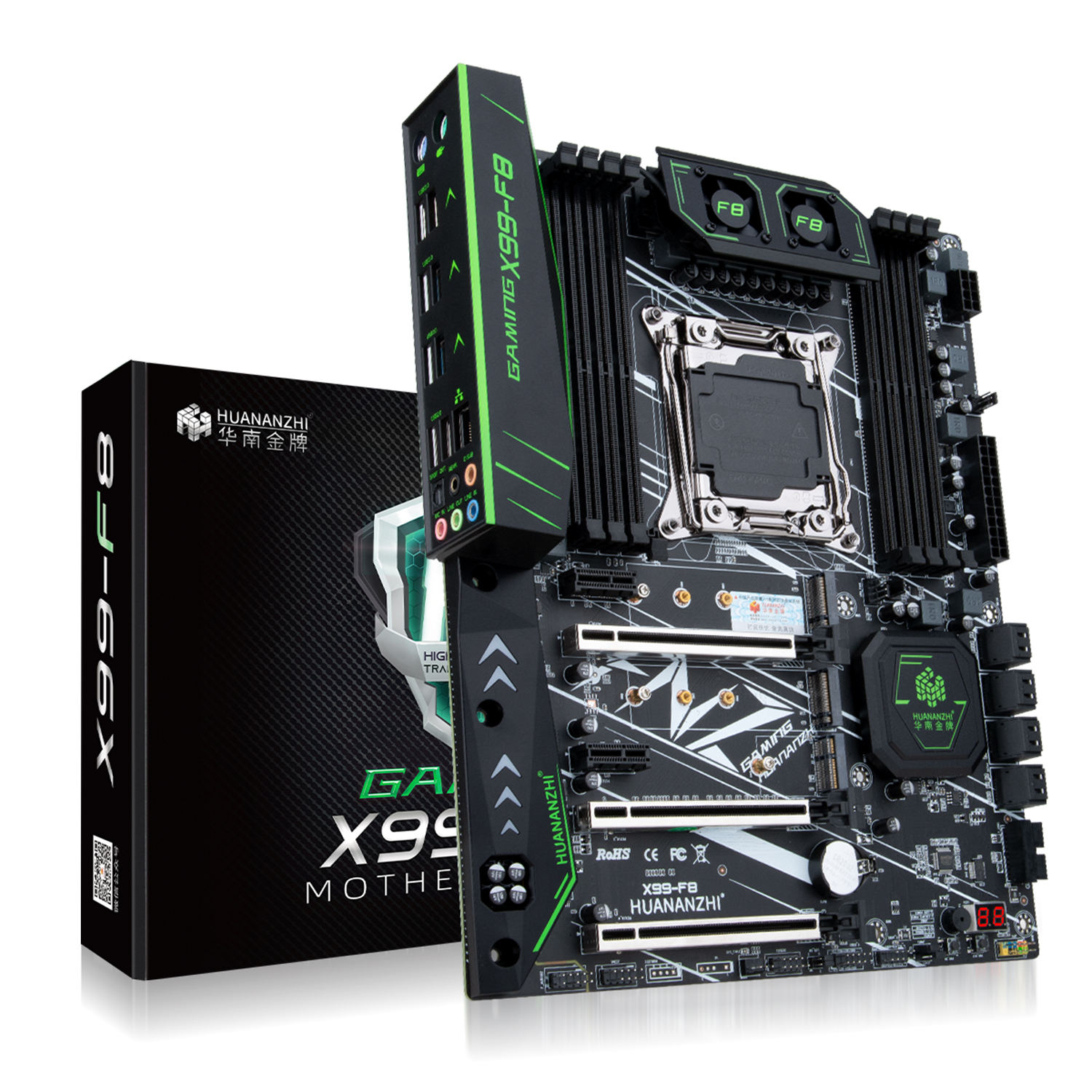 HUANANZHI X99 F8 Placa-mãe LGA - Pc Gaming Omen recension och pris