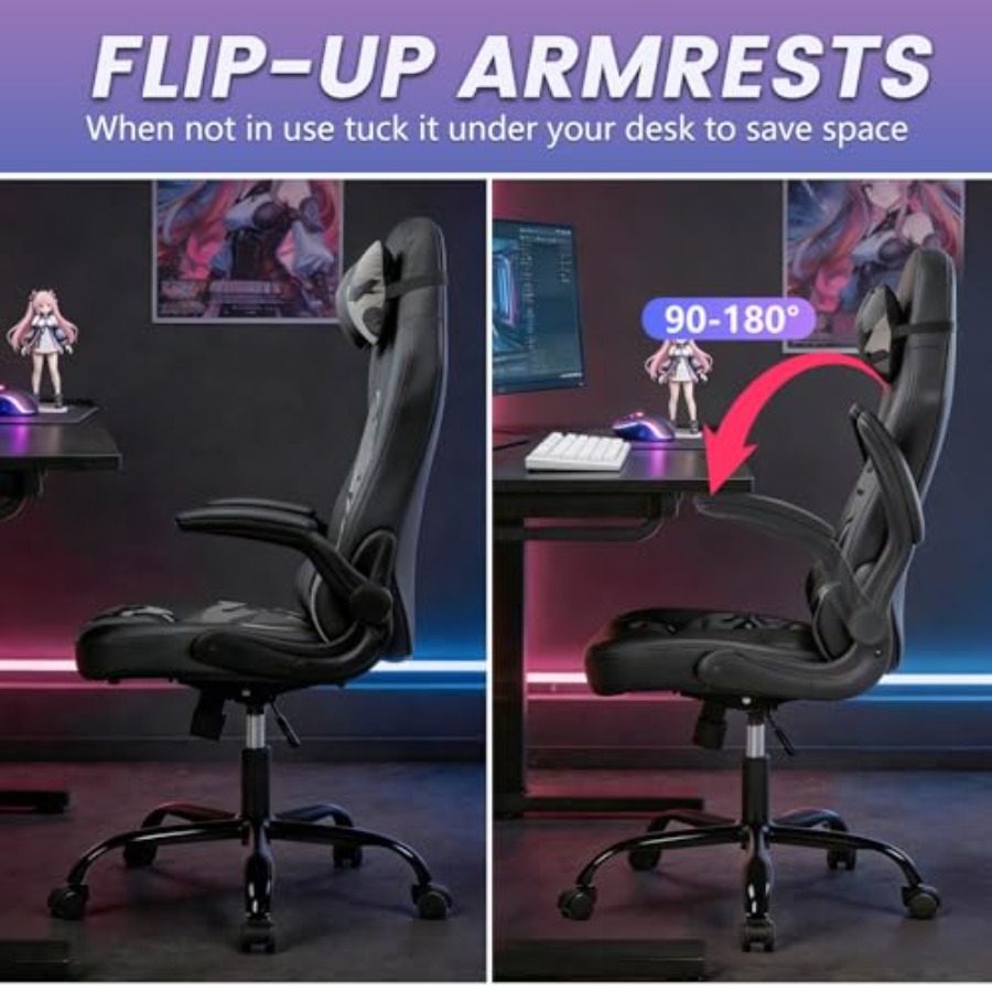 PC Gaming Chair Ergonomic Offi - Pc Gaming Desk recension och pris
