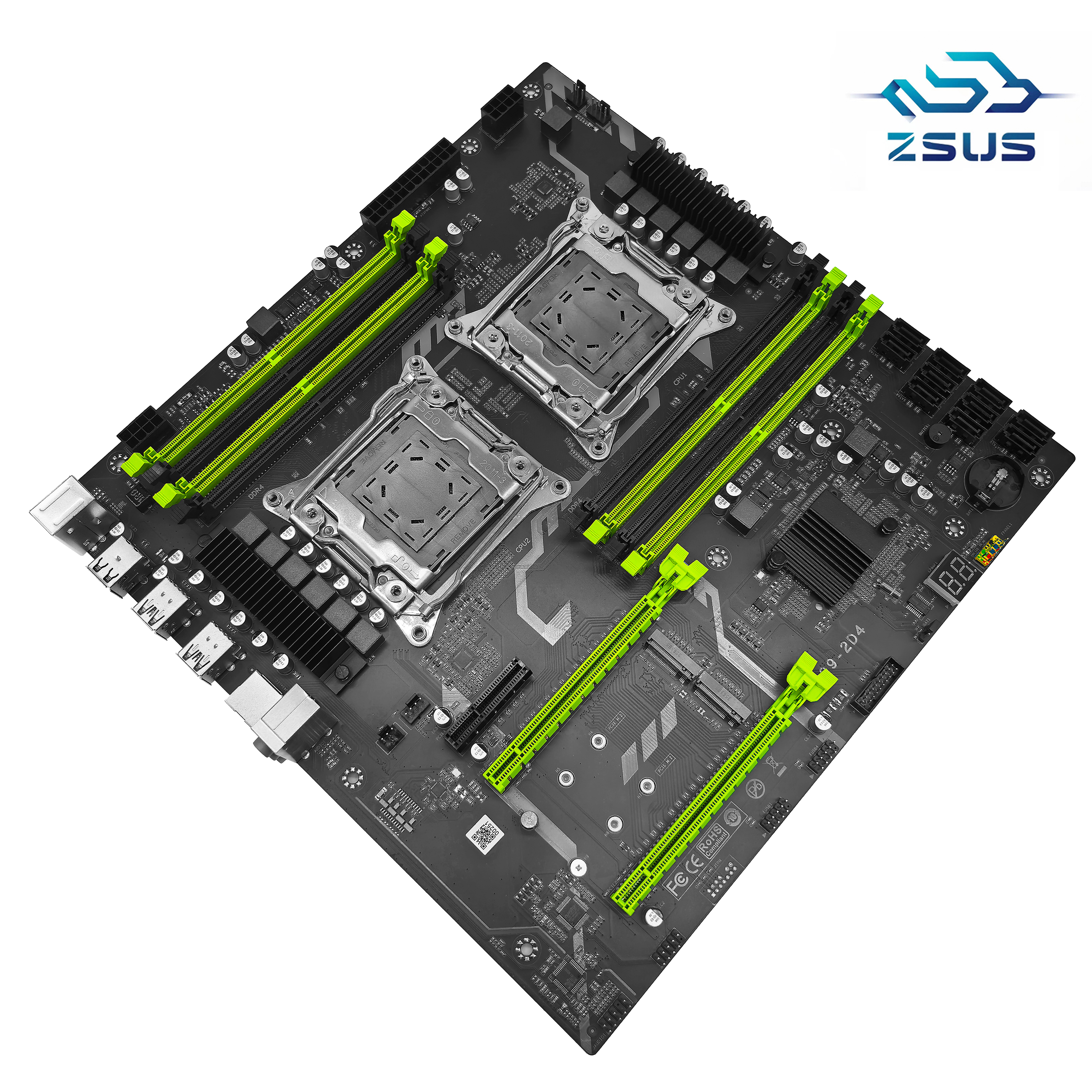 ZSUS X99 Dual Motherboard C612 - Pc Gaming Omen recension och pris