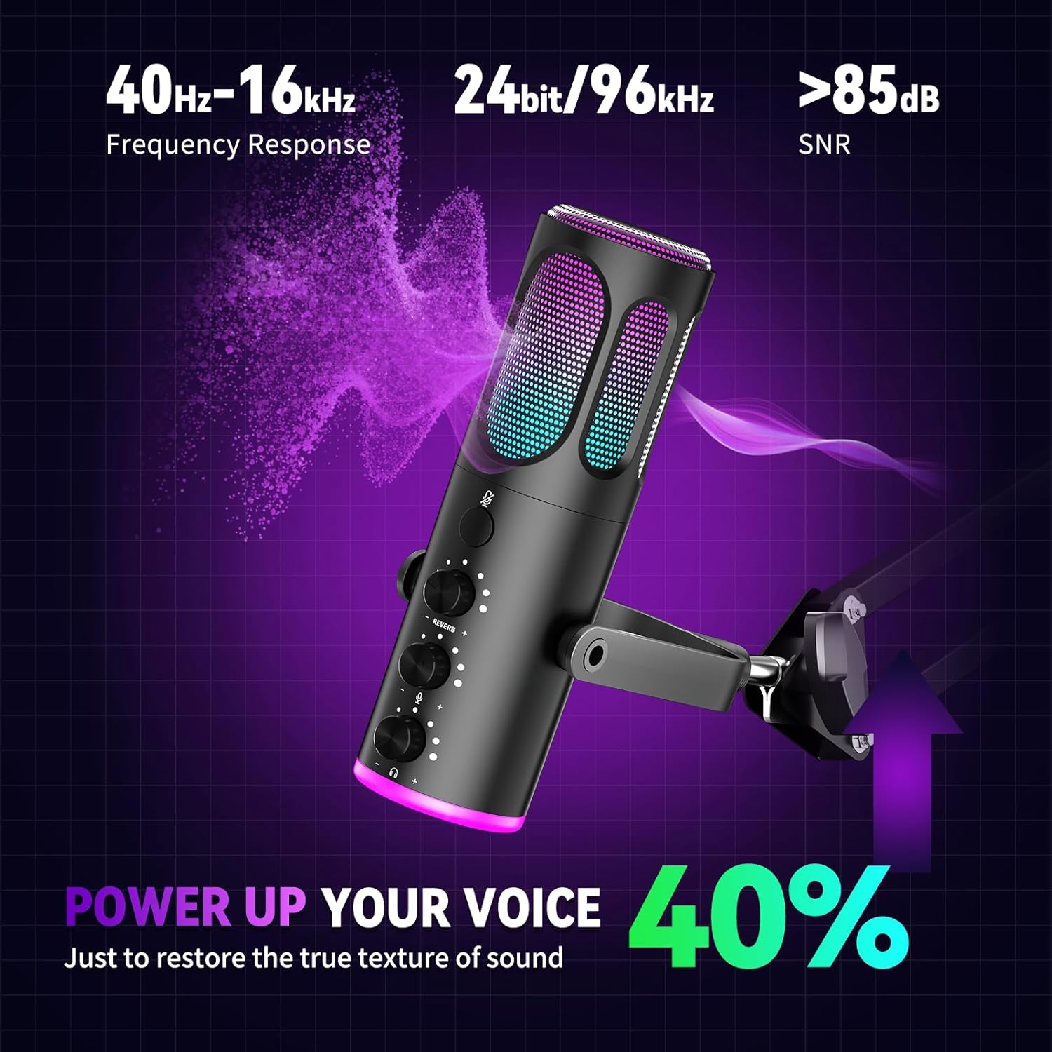 USB Gaming Microphone For PC P - Pc Gaming Youtube recension och pris