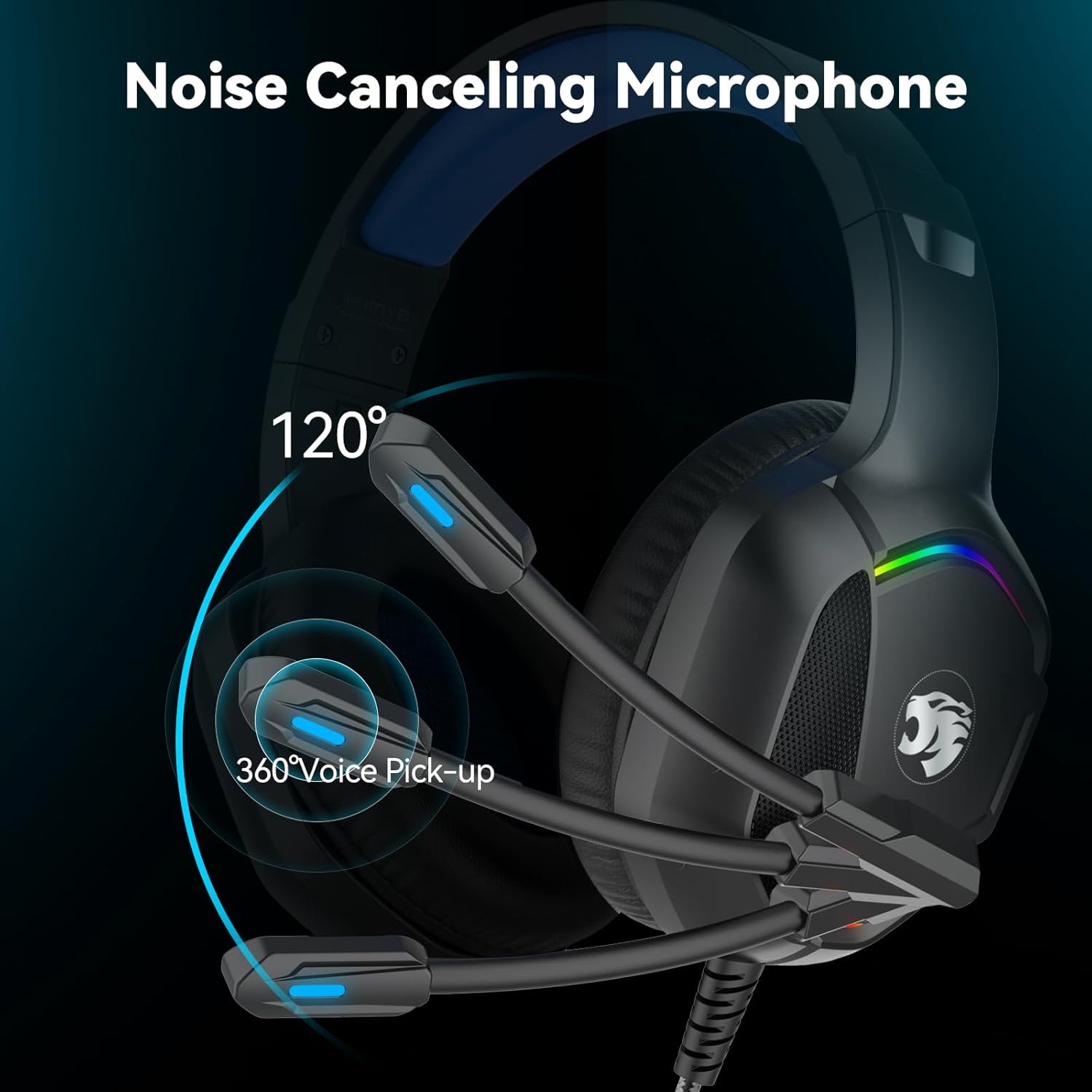 Gaming Headset With Microphone - No Rgb Gaming Pc recension och pris