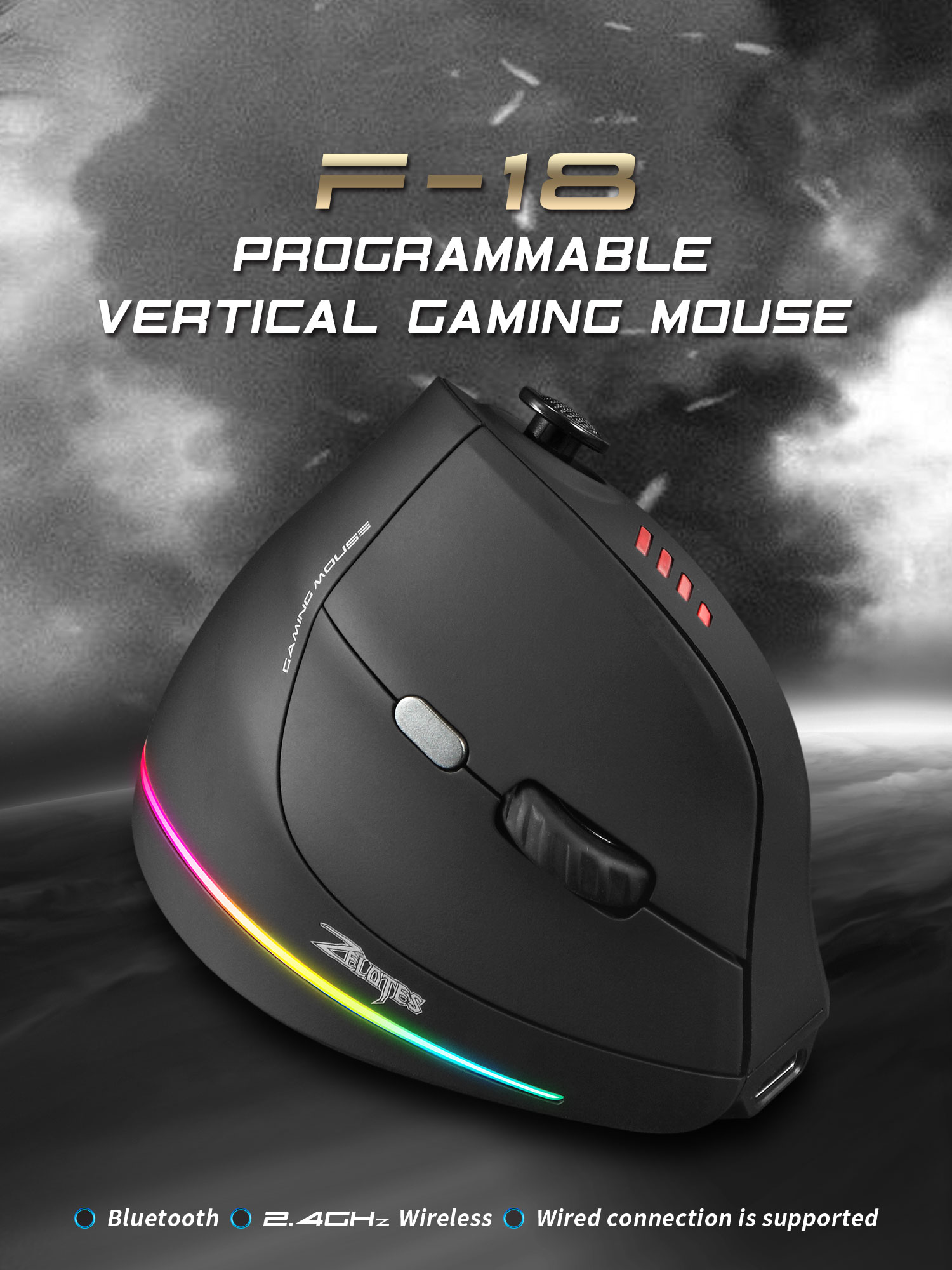 Jomaa RGB Backlit Wireless Ver - Pc Gaming Simulator recension och pris