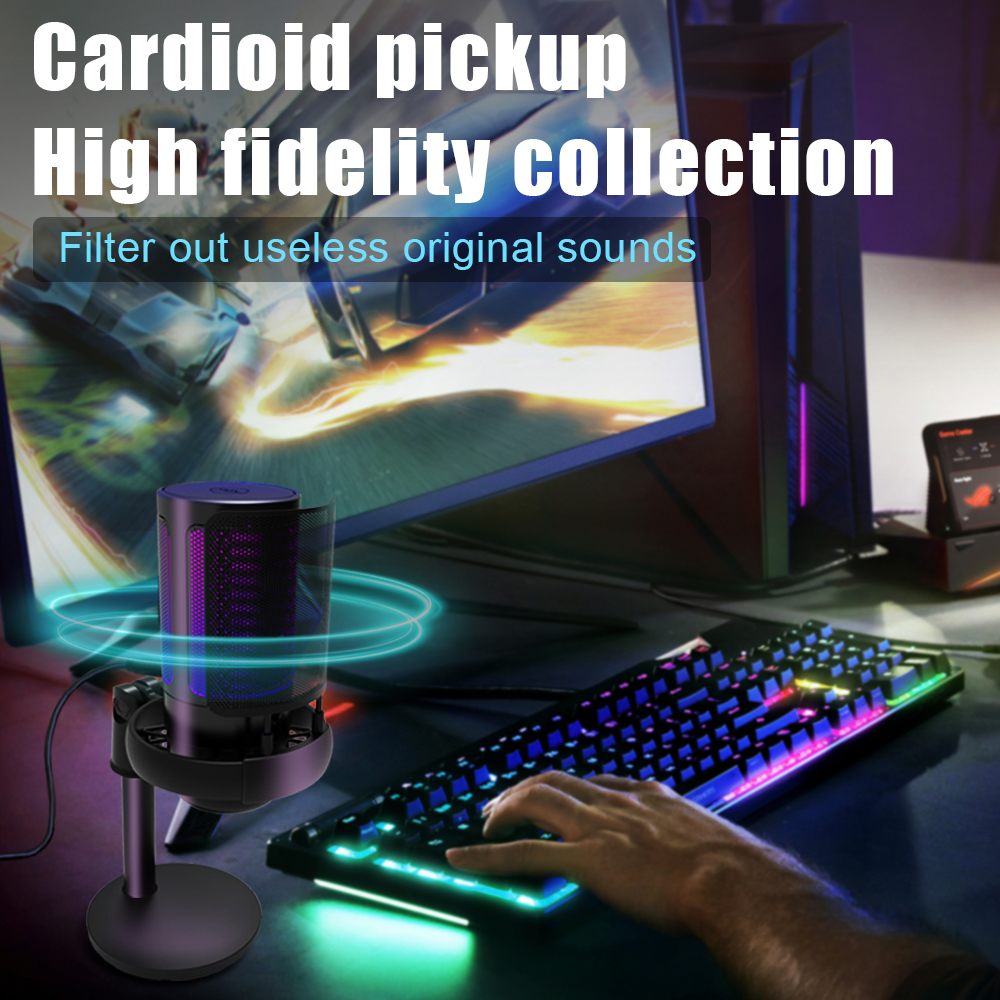 Gaming Microphone for PC:USB M - No Rgb Gaming Pc recension och pris