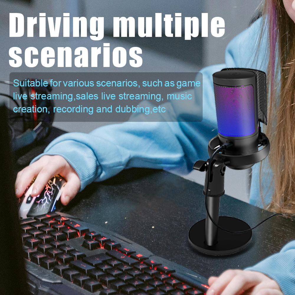 Gaming Microphone for PC:USB M - No Rgb Gaming Pc recension och pris